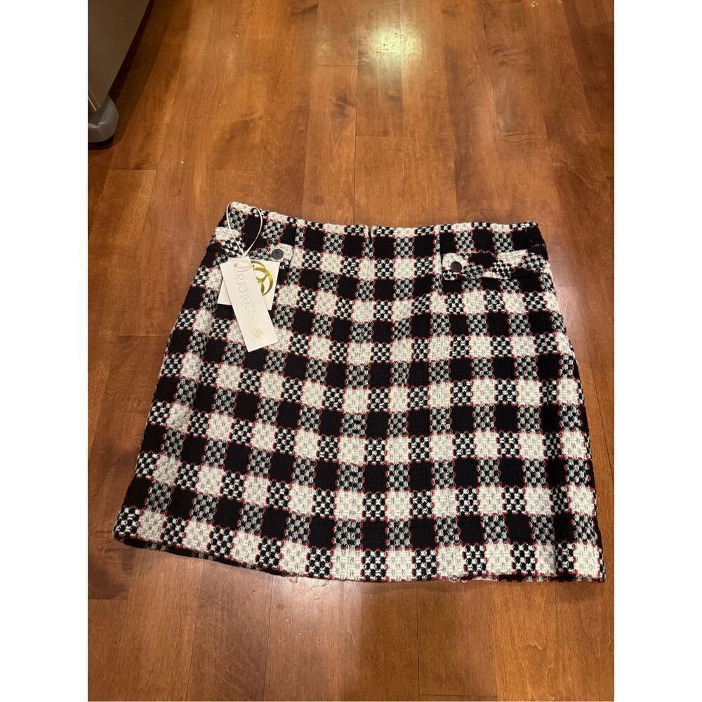 Woman’s new w tags Etcetera skirt plus size plaid